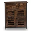 Shoe cabinet AMAYA 70 cm rustic oak