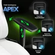 Gaming forgószék fehér színben APEX