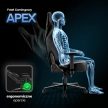 Gaming forgószék fekete színben APEX