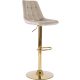 ARCOS bárszék bézs bársony