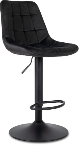 ARCOS 2 bárszék fekete bársony