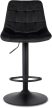 ARCOS 2 bárszék fekete bársony