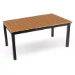 ARGOS kerti asztal 140-180 cm, tölgy-fekete