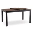 ARGOS kerti asztal 140-180 cm, dió-fekete