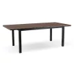 ARGOS kerti asztal 140-180 cm, dió-fekete
