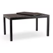 ARGOS kerti asztal 140-180 cm, sötétszürke tölgy-fekete