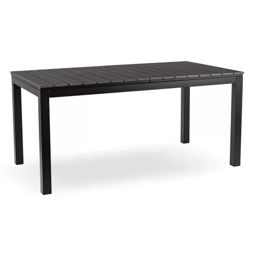 ARGOS kerti asztal 160-210 cm, sötétszürke tölgy-fekete