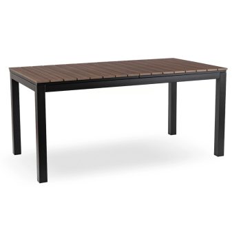 ARGOS kerti asztal 160-260 cm, dió-fekete