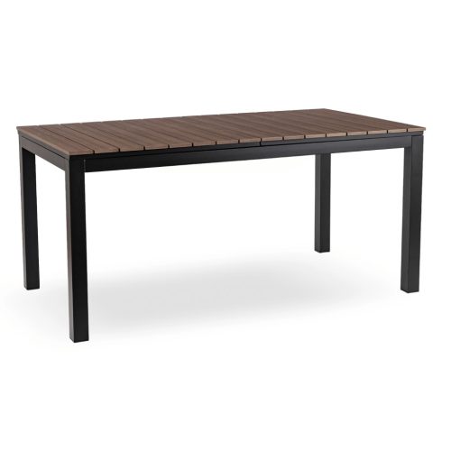 ARGOS kerti asztal 160-260 cm, dió-fekete