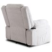 Recliner armchair ARTURO grey corduroy