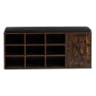 Shoe cabinet ARYA 110 cm rustic oak