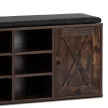 Shoe cabinet ARYA 110 cm rustic oak