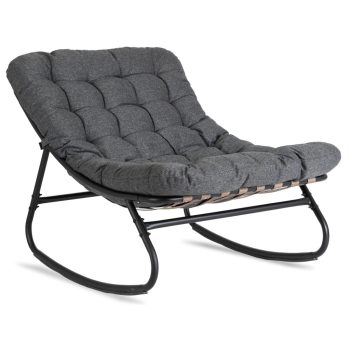 Hintaszék szürke színben AURORA