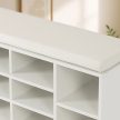 Shoe cabinet AXEL 104 cm white