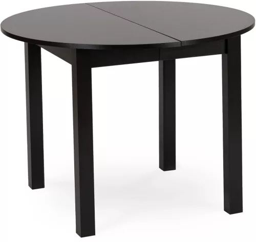 Bővíthető étkezőasztal 102–142 cm fekete színben – HARRY