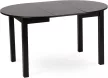 Bővíthető étkezőasztal 102–142 cm fekete színben – HARRY
