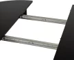 Bővíthető étkezőasztal 102–142 cm fekete színben – HARRY