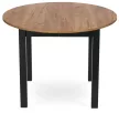 Bővíthető étkezőasztal 102–142 cm Craft tölgy / fekete színkombinációban – HARRY – ME-B-HARRY-DC-CZ-S