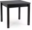 Bővíthető asztal fekete színben. MAX 80-160 cm