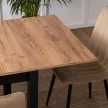 Bővíthető étkezőasztal 80–160 cm Craft tölgy színben – MAX