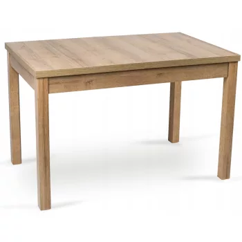   Bővíthető étkezőasztal 120–160 cm Riviera tölgy színben – SKUBI