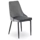 Étkezőszék szürke bársony kárpittal – BARI