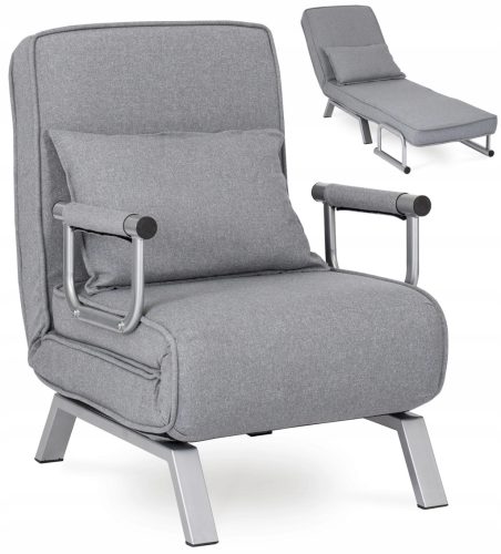 Recliner armchair BART grey