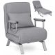 Recliner armchair BART grey