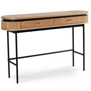 BECK fésülködőasztal bordázott tölgy