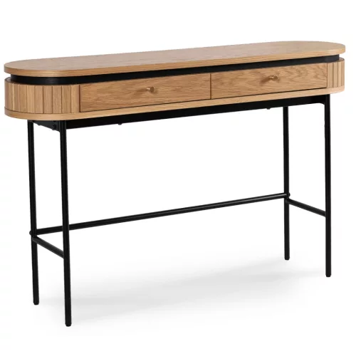 BECK Dressing Table Fluted Oak