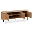 TV Cabinet 160 cm 3-Door Oak BECK