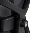 Forgószék ergonomikus fekete. BENTO