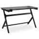 Gaming íróasztal 120 cm méretben, fekete kivitelben BLECK