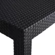 Garden furniture set BRENTA black and grey