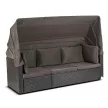 CALIENTE Garden Furniture Set Black/Brown