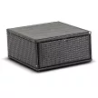 CALIENTE Garden Furniture Set Black/Brown