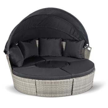 Kerti bútor szett AZUL barna/bézs