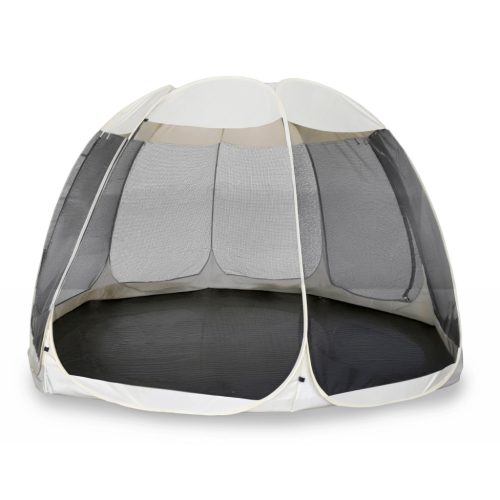 Kerti pavilon 395 cm bézs/fekete színben – CAMA