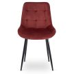 CHRIS szék bordó bársony