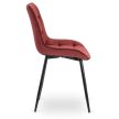 CHRIS szék bordó bársony