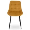 CHRIS szék mustár bársony