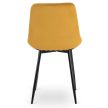 CHRIS szék mustár bársony