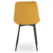 CHRIS szék mustár bársony