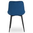 CHRIS szék sötétkék bársony