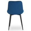 CHRIS szék sötétkék bársony