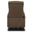 COLTON Electric Lift Recliner Armchair Brown