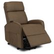COLTON Electric Lift Recliner Armchair Brown