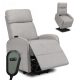 COLTON Electric Lift Recliner Armchair Grey