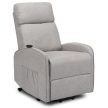 COLTON Electric Lift Recliner Armchair Grey