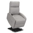 COLTON Electric Lift Recliner Armchair Grey